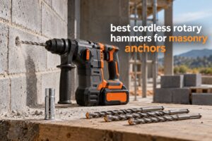 best cordless rotary hammers for masonry anchors