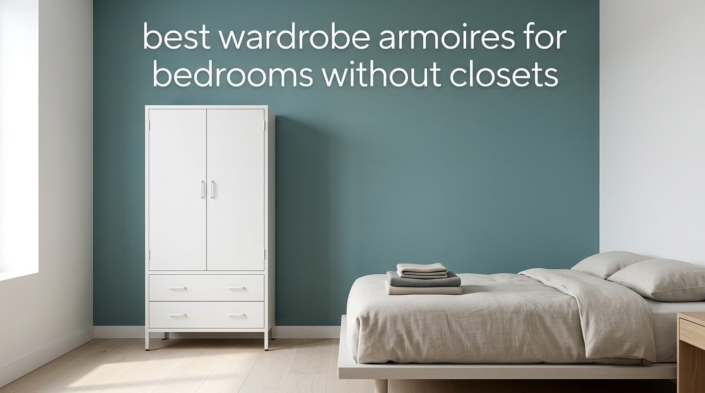 best wardrobe armoires for bedrooms without closets