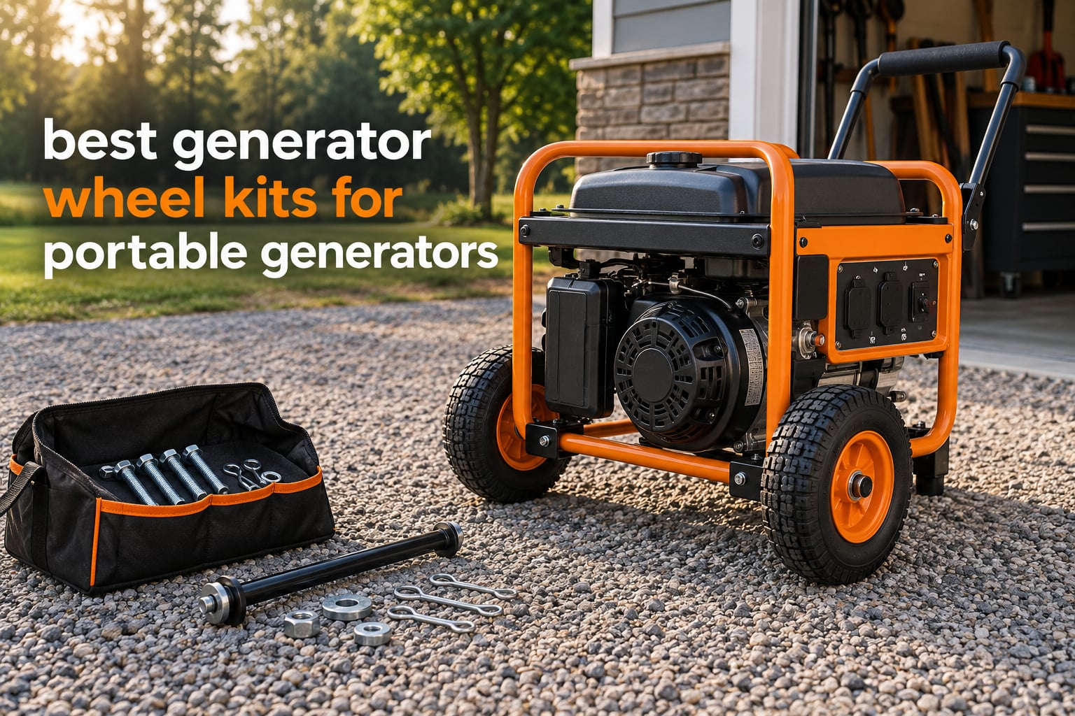 best generator wheel kits for portable generators