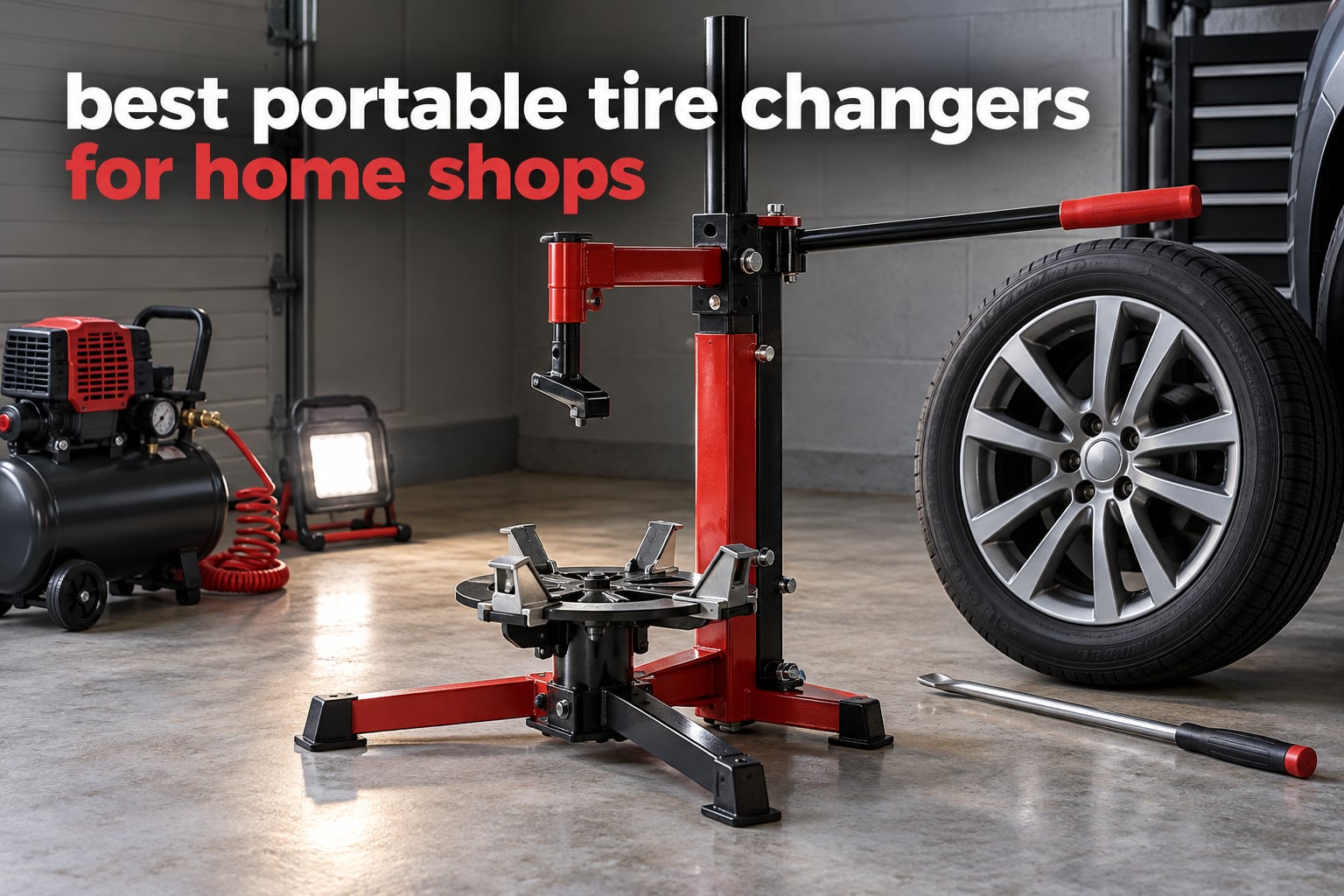 best portable tire changers for home shops