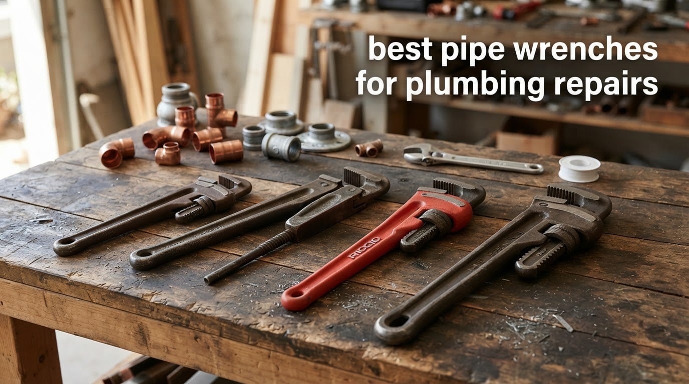 best pipe wrenches for plumbing repairs