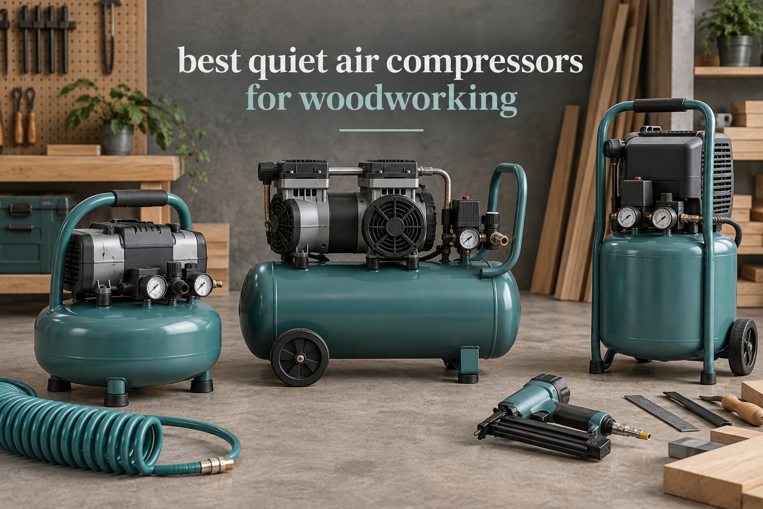 best quiet air compressors for woodworking