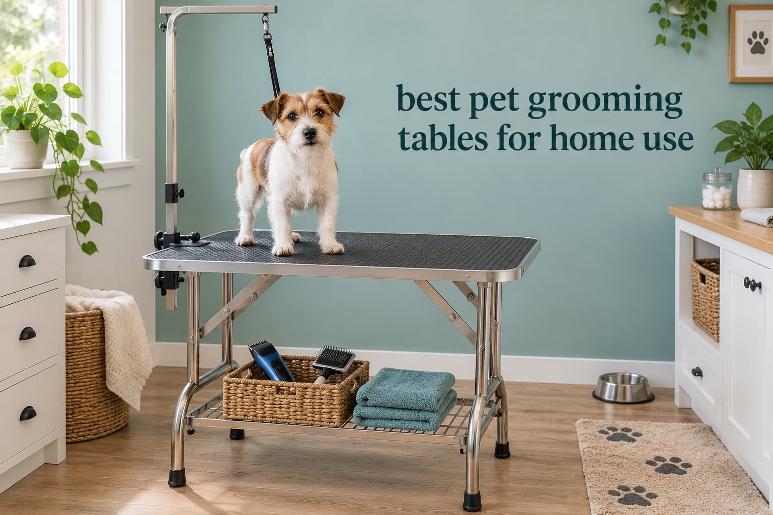 best pet grooming tables for home use
