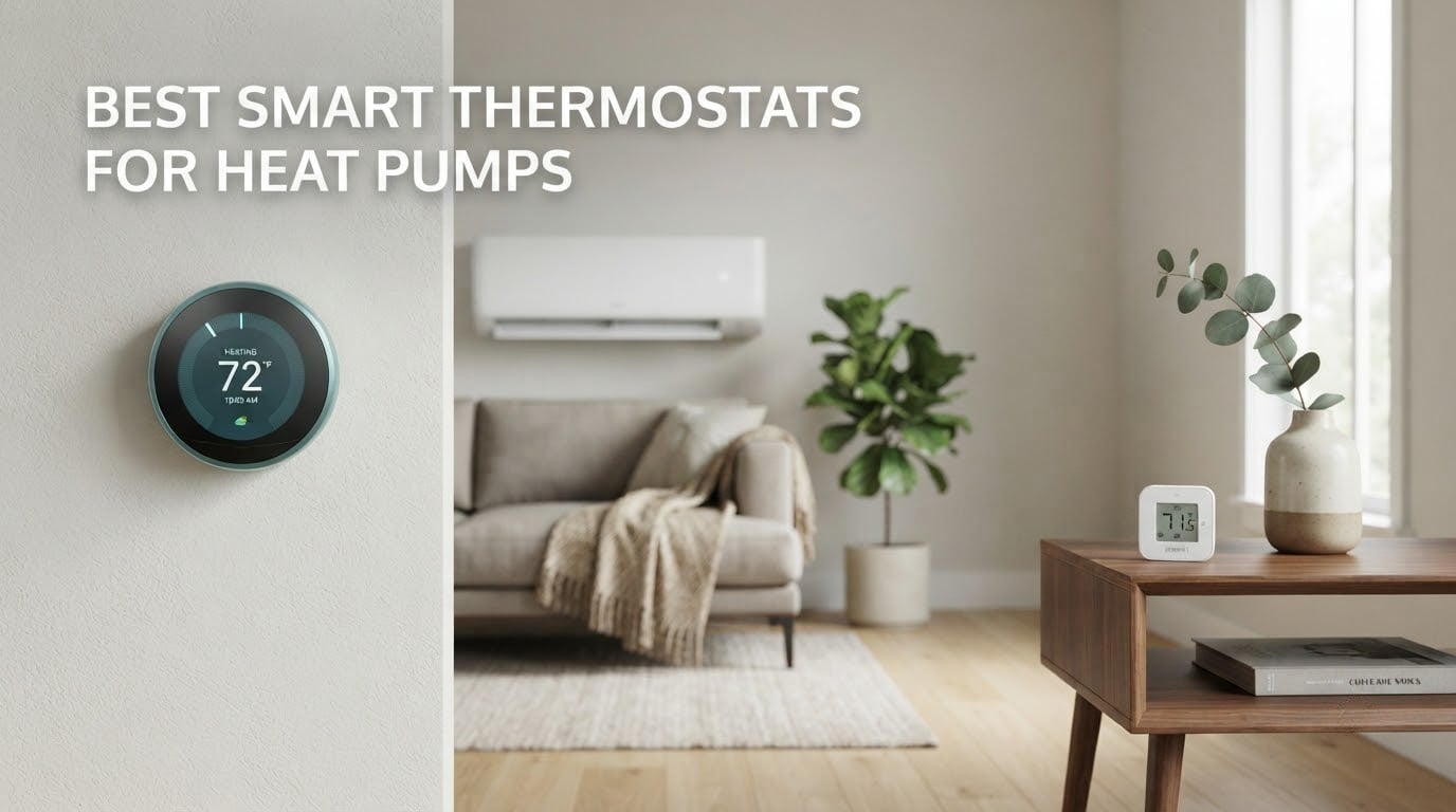 best smart thermostats for heat pumps