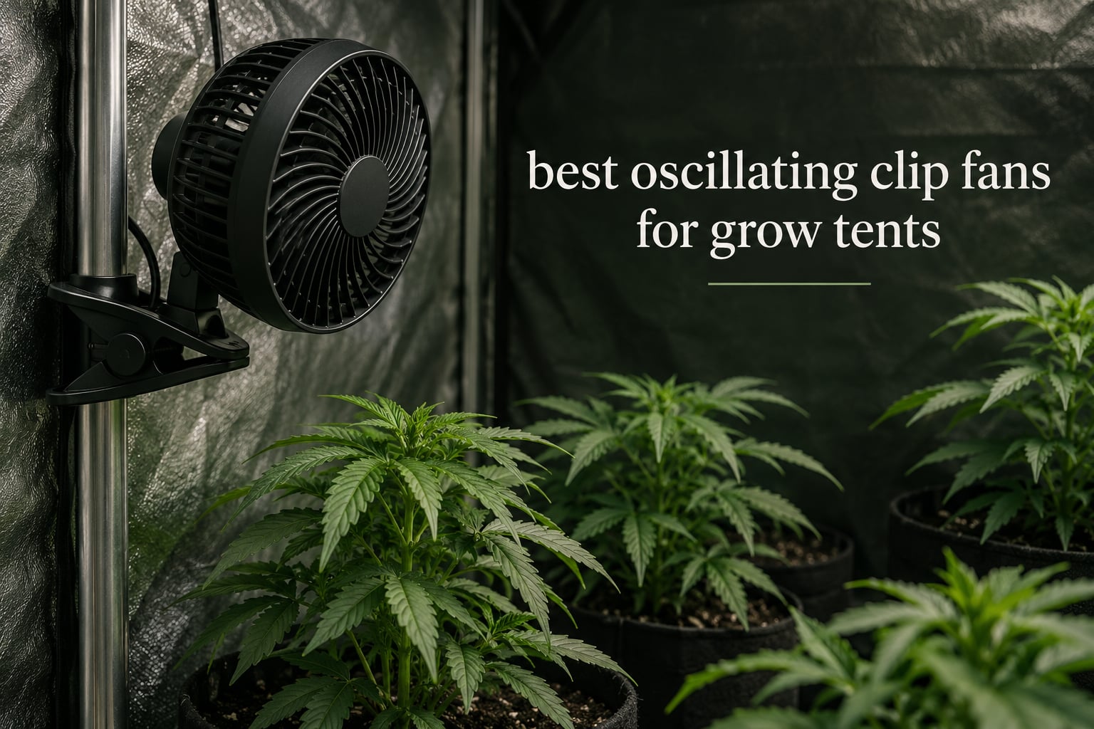 best oscillating clip fans for grow tents