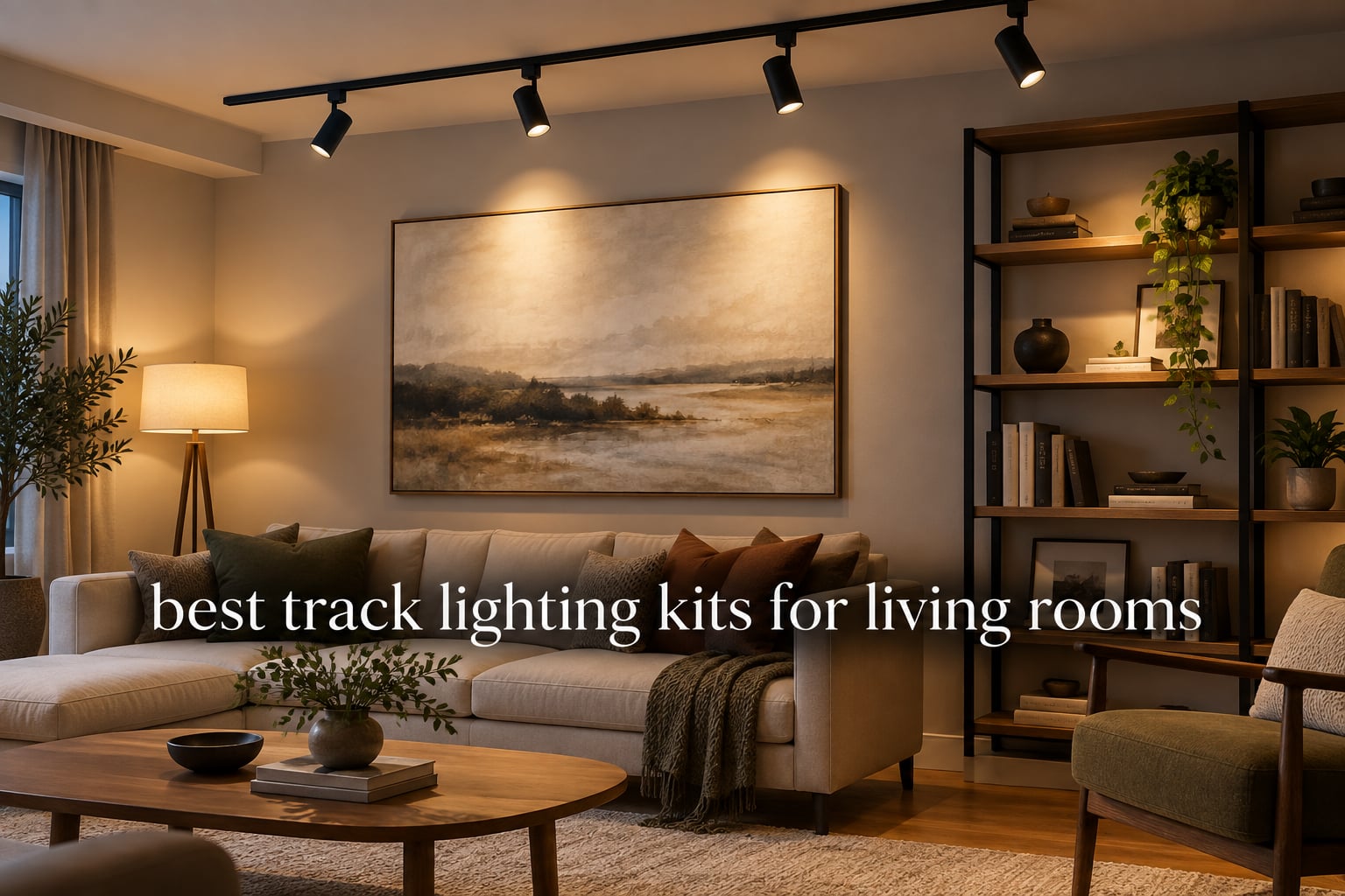 best track lighting kits for living rooms