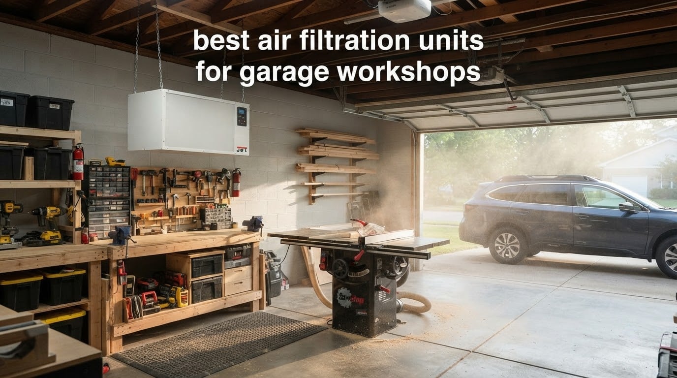 best air filtration units for garage workshops